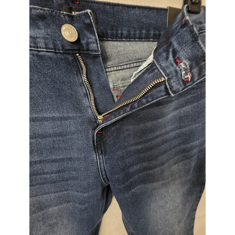 True Religion Ricky SN FlapStraight  Style 700642 Medium Rustic Barn Wash 34x32